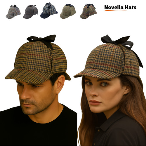 Vintage deerstalker cap - vintage,