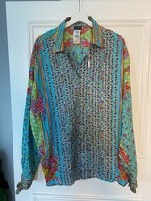 Green Versace printed men
