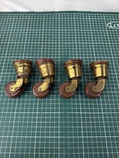 4 ANTIQUE VINTAGE  BRASS