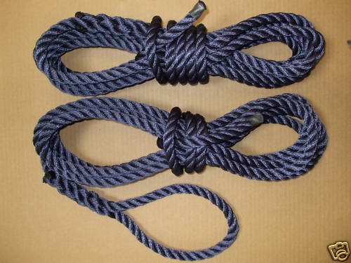 20ft 12mm navy mooring - 2, x