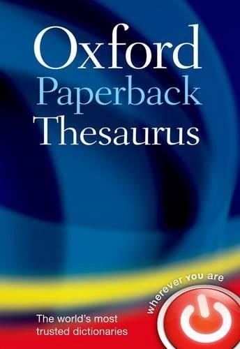 Oxford paperback thesaurus - oxford,