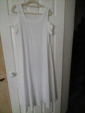White cotton cold shoulder