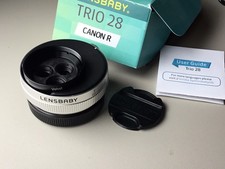Used Canon R fit Lensbaby Trio
