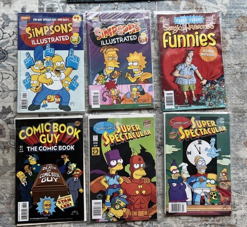 Simpsons comics bongo group - comics,