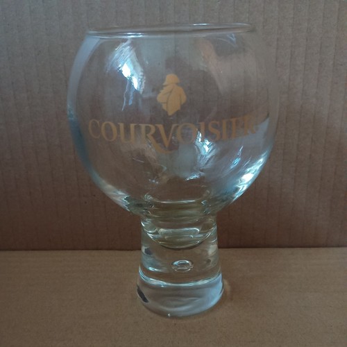 Courvoisier brandy glass - brandy,
