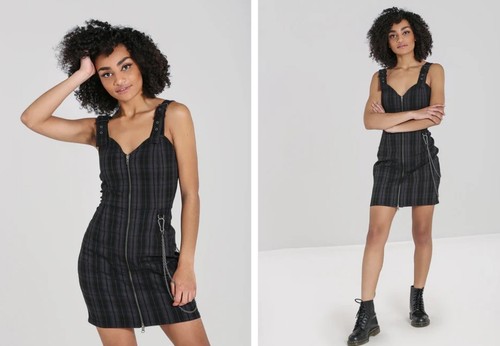 New storm dress grey tartan - grey,