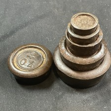 6 vintage Cast Metal Imperial