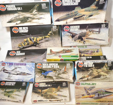 Airfix Aircraft 1980s Model Kits 1:72 Multi Choice [Complete No Decals]