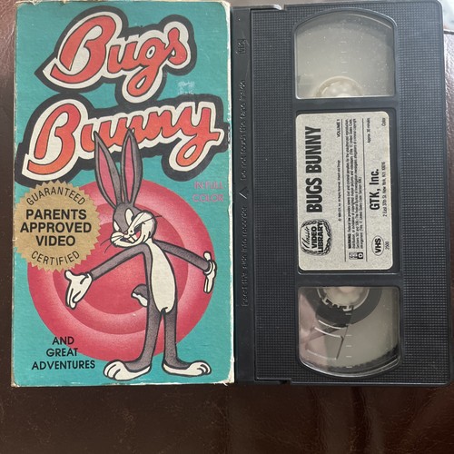 Bugs bunny vhs - bugs, cartoon