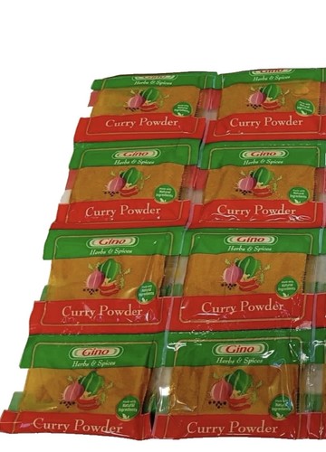 Gino curry powder sachets - curry,