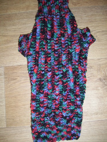 New hand knitted - , ribbed