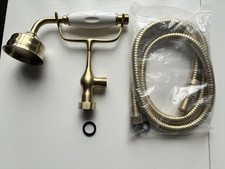 antique gold Shower Head hose