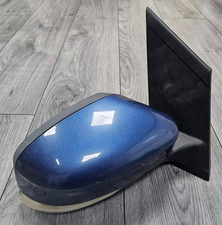 ✅ GENUINE FORD FOCUS MK2 DRIVER RIGHT DOOR WING MIRROR OCEAN BLUE 2008 - 2011