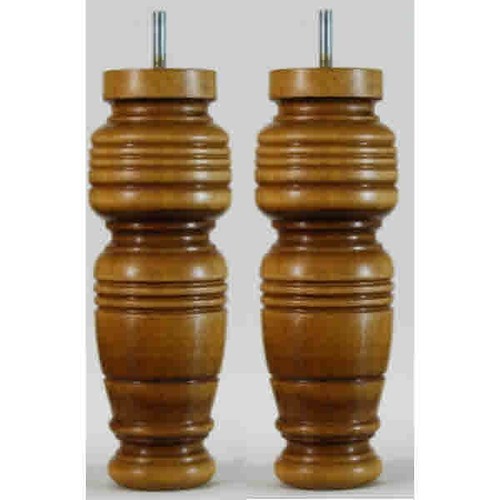 Wooden footstool legs - wooden,