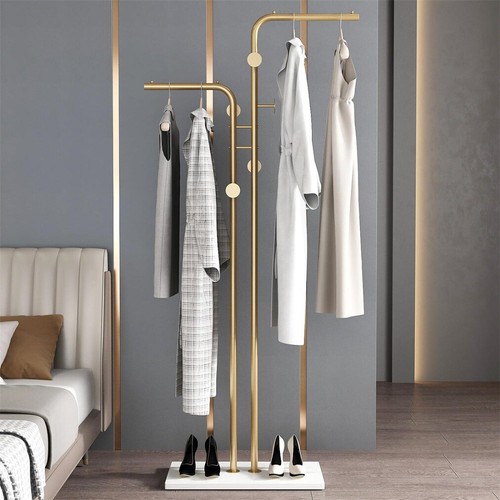 Floor metal clothing rack - metal,