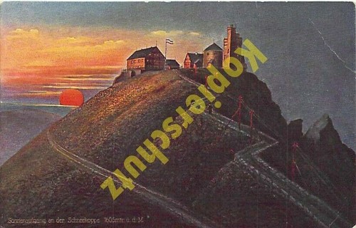 Giant mountains postcard - giant,