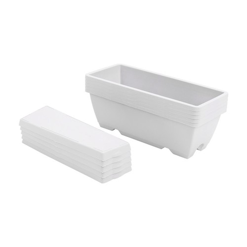 Set plastic trough plant - set,