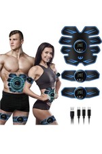 EMS Abdominal Muscle Toning Trainer ABS Electric Stimulator Toner Fitness Belt