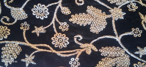 New black velvet shawl - new,