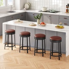 Set of 4 Swivel Bar Stools 