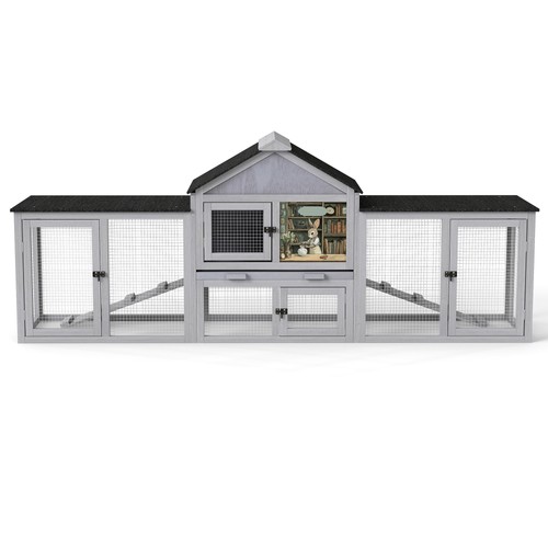 Tier extra large wooden - 2-tier,