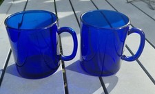 Retro rare Cobalt Blue Coffee