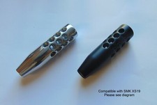 Classic pepper pot style muzzle brake compatible with SMK XS19