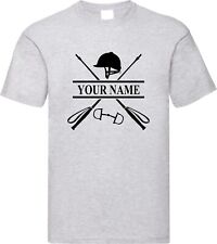 PERSONALISED NAME T-SHIRT HORSE RIDER PONY LOVER RIDING SCHOOL FUNNY TEE TOP UK 