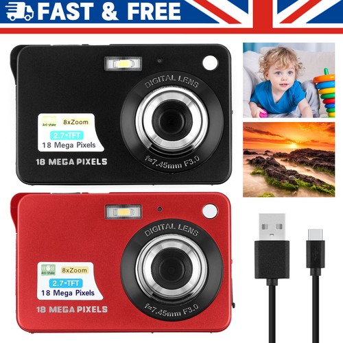 Mini 8x zoom digital - 2.7",