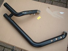 HARLEY DAVIDSON FXBB, FXLRS  SOFTAIL EXHAUST HEADERS,DOWNPIPES WITH HEAT SHIELDS