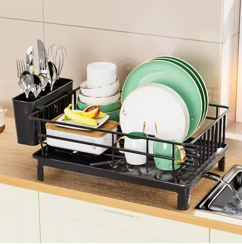 Premium metal dish drying rack - metal,