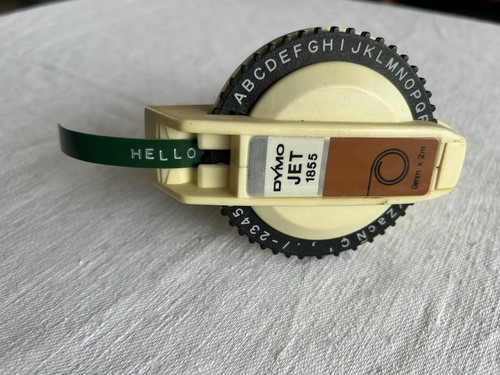 Vintage dymo jet 1855 - vintage,