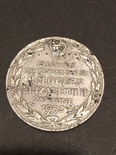 1953 medal the coronation of - the,