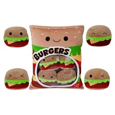 Burger Bean Pack Soft Toy Cute