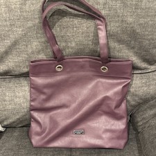 Lipsy Women’s Leather Purple Tore Shoulder Bag New