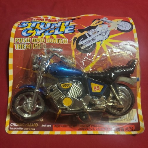 Vtg stunt cycle motorcycle - vtg, toy