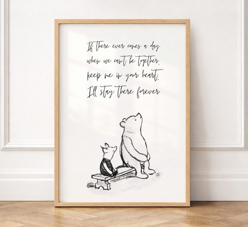 Winnie the pooh quote - quote, print