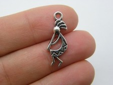 20 Kokopelli charms antique