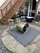 Tama EFX Superstar in Vintage Nickel Broken Glass inc Fleece lined cases