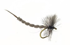 3 CDC Mayfly Flies DRY