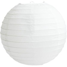 Time to Sparkle 1/5/10PCS 8 - 30 inch White Round Paper Lanterns Wedding Decor