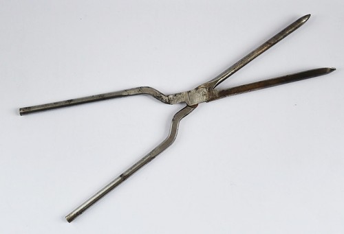 Vintage steel curling - vintage,