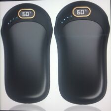 2 Pocket Hand Warmers Power Bank Reusable Portable Handwarmer W/USB HW07