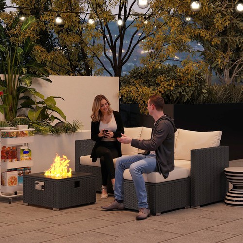 Piece rattan garden - rattan,