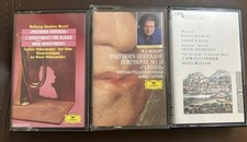 Mozart Cassette Tapes Lot of 3