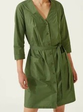 Jigsaw Sylvia Button Dress