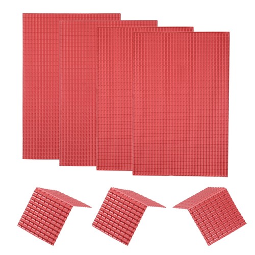 Miniature roof tiles - pvc, for