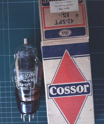 Valve tube cossor spt - valve,