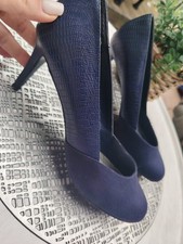 Emilio Luca X Navy Heels Shoes