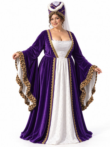 Medieval queen costume - costume, uk